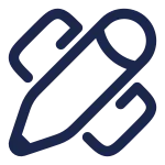 Ruler Cross Pen SVG Icon